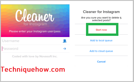 cleaner for instagram