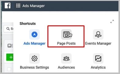 page posts