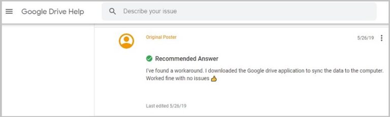 google drive download without zipping