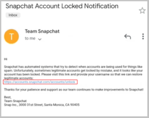snapchat unlock account