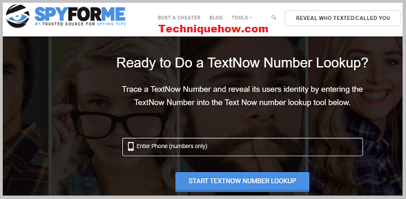 can a textnow number be traced