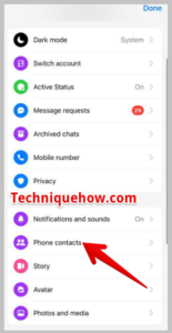 How To Remove Suggested On Messenger On IPhone TechniqueHow   Phone Contacts Iphone 155x300 