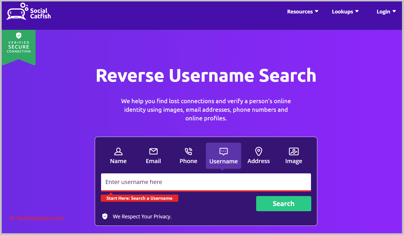 Username here. Reverse image search.